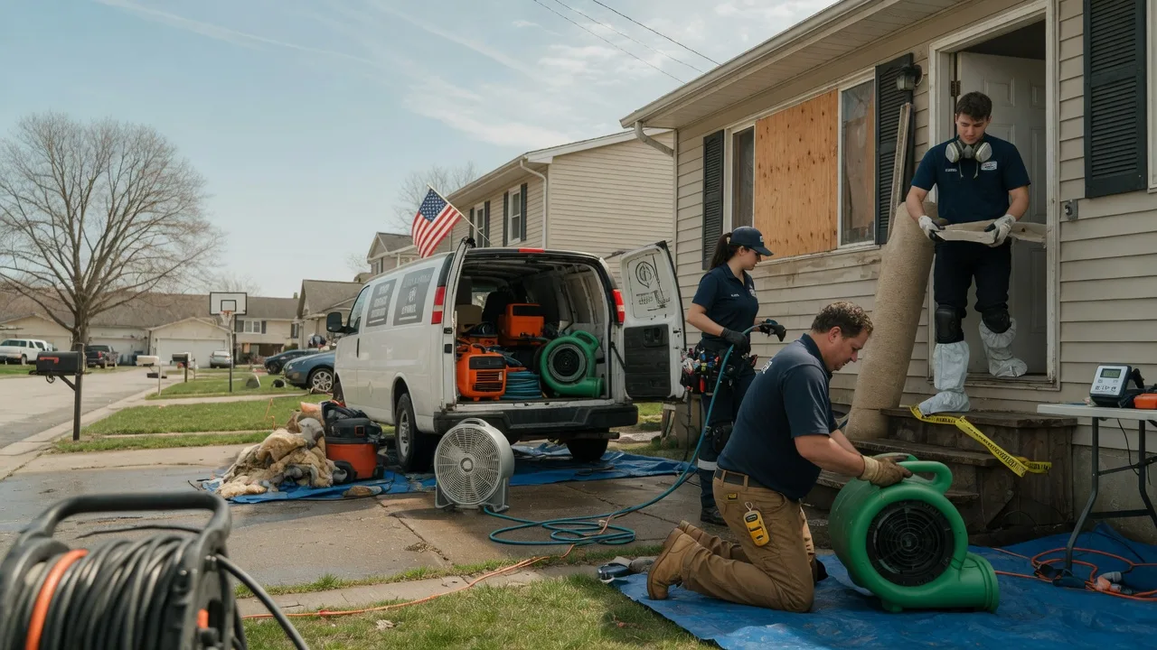 Water Damage Restoration in Grosse Tete, LA near me
